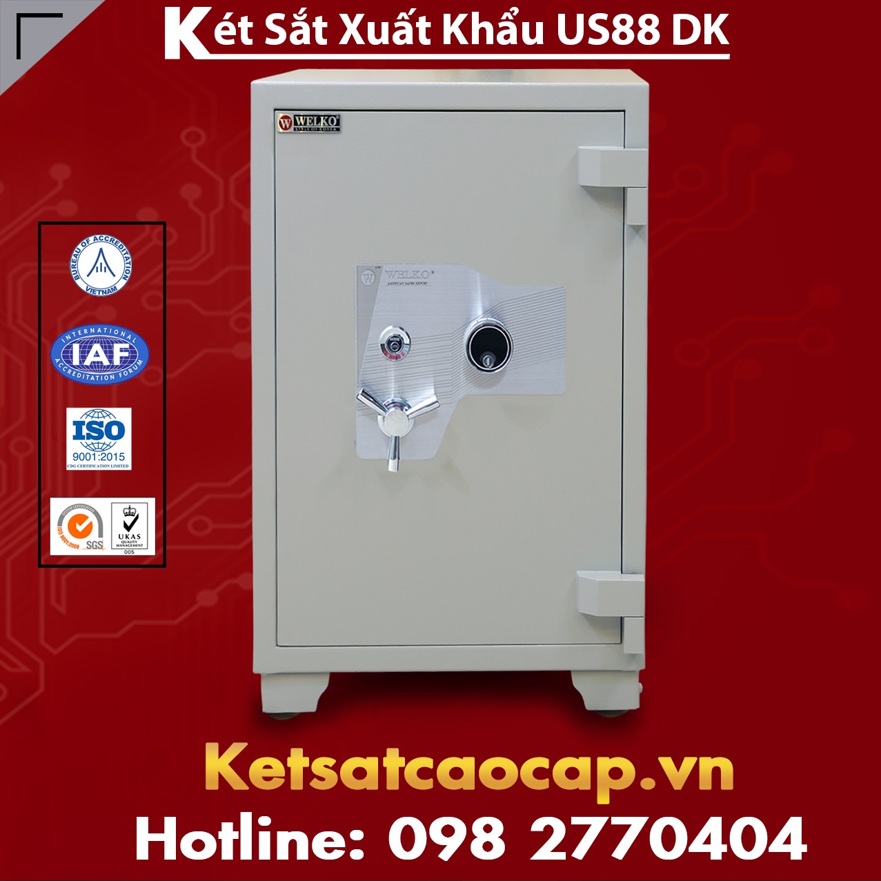 Két Sắt Chống Cháy US68