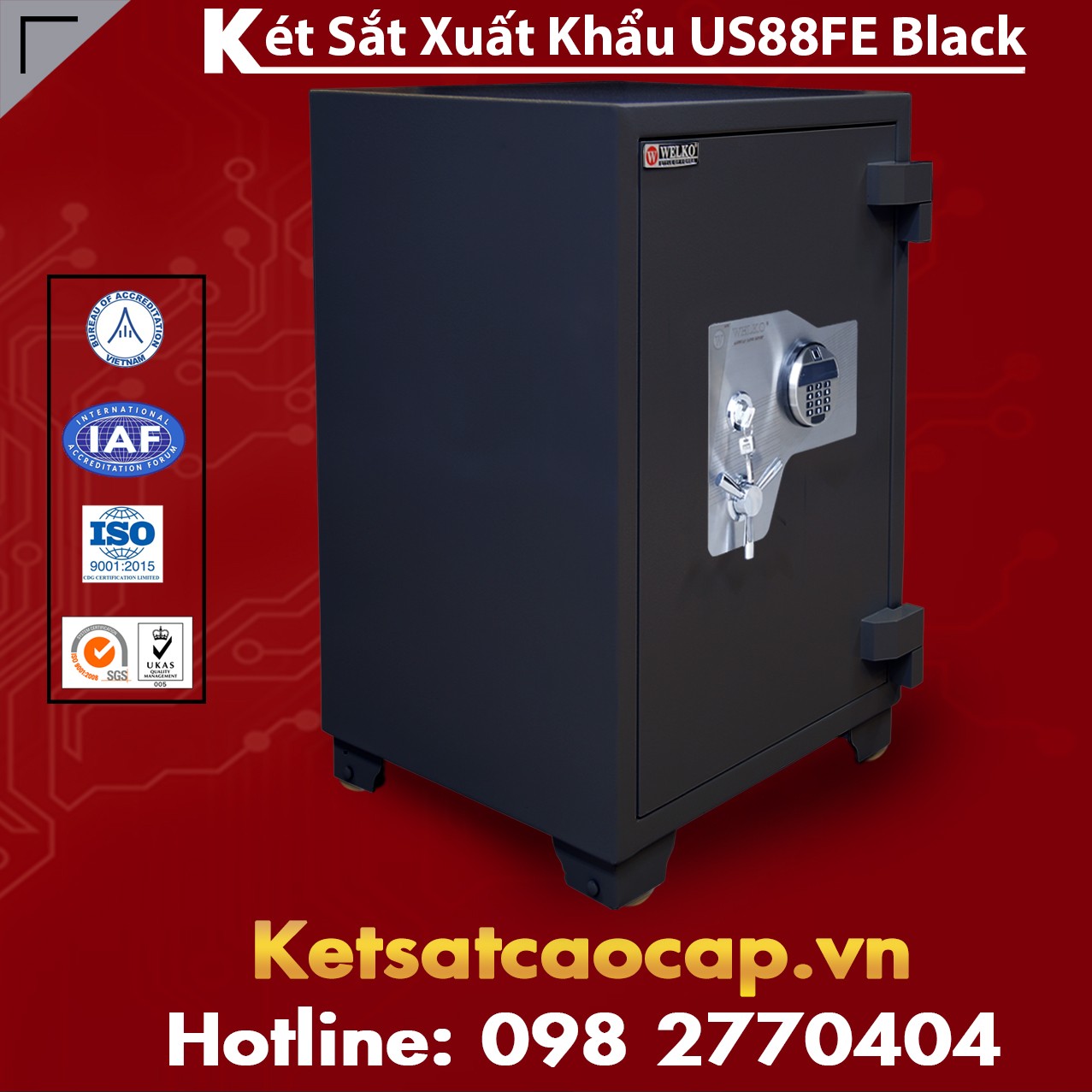 Két Sắt Xuất Khẩu