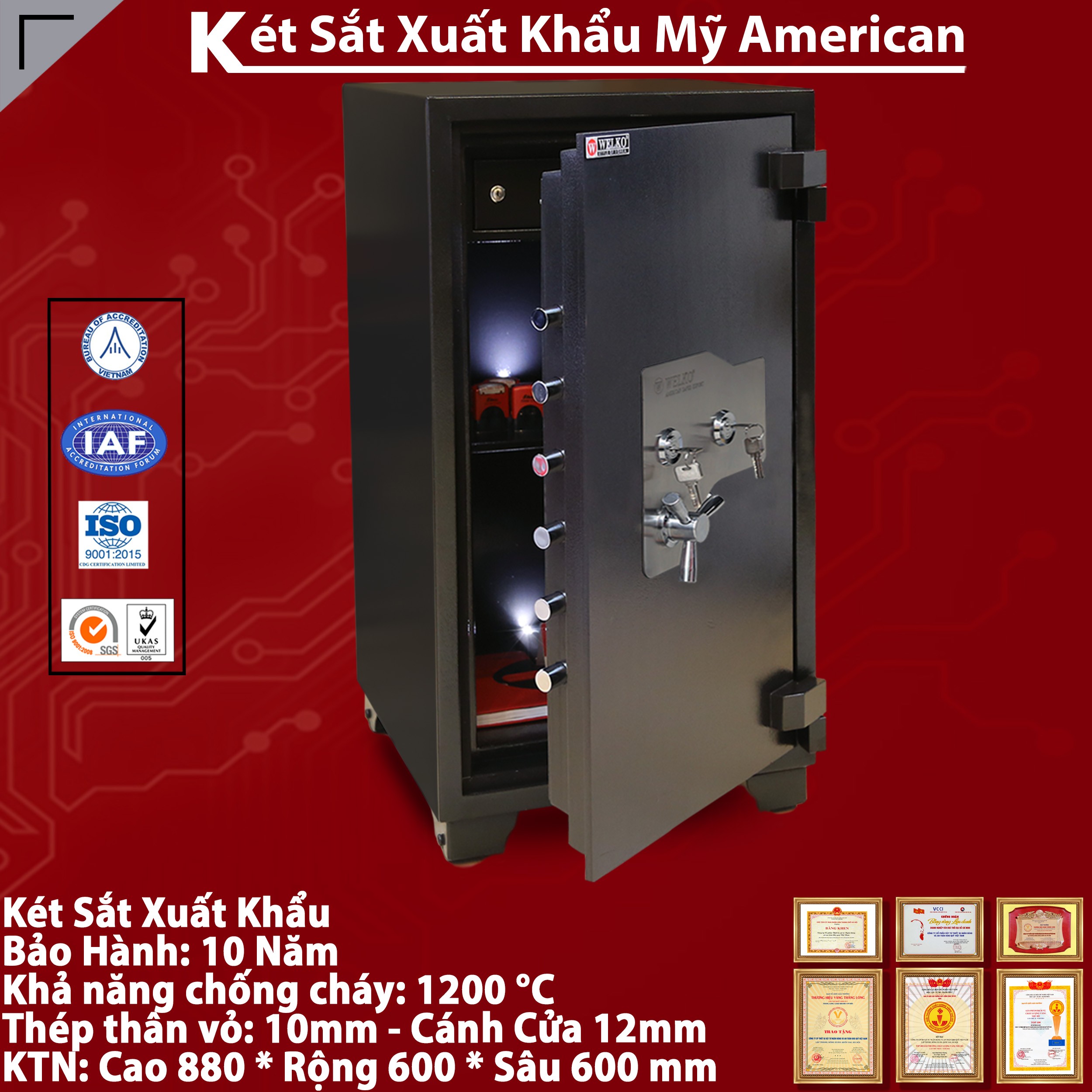 Két Sắt Gia Đình