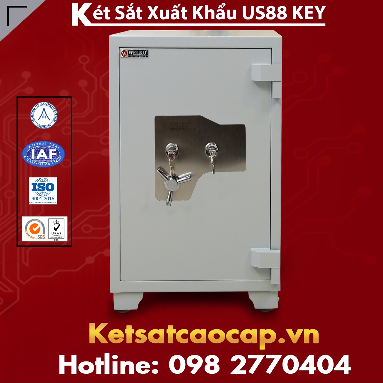 Két Sắt Chống Cháy US68