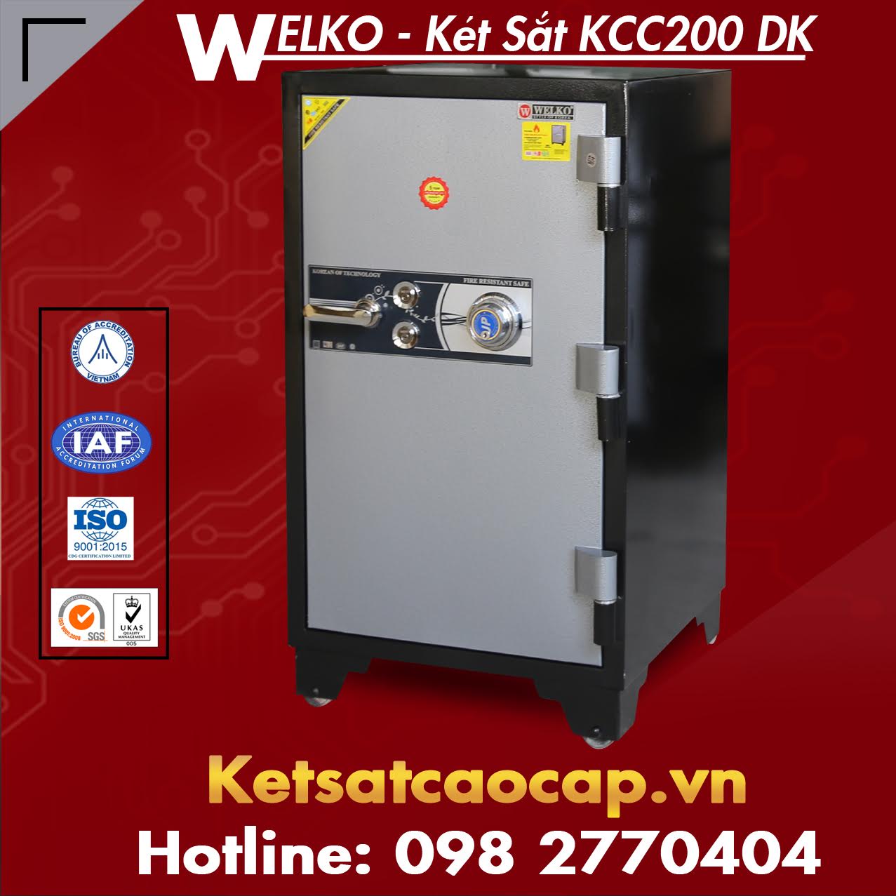 thương hiệu két sắt tốt