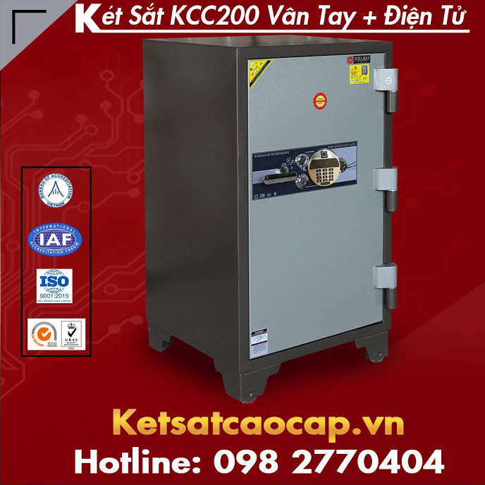 két sắt bằng vân tay Cà Mau
