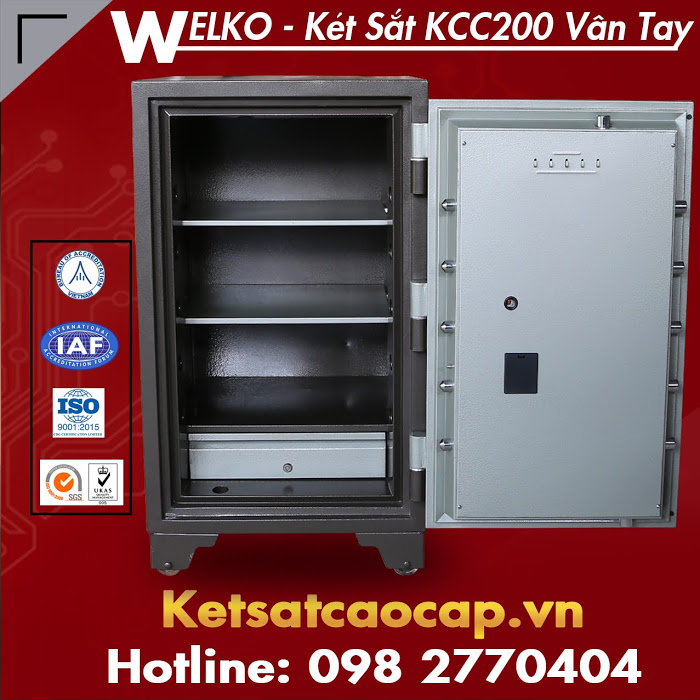 két sắt vân tay welko cao cấp Hạ Long