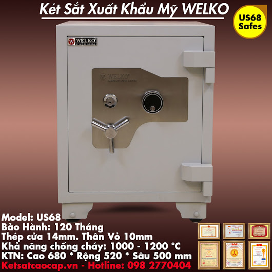 Két Sắt Xuất Khẩu Mỹ US68