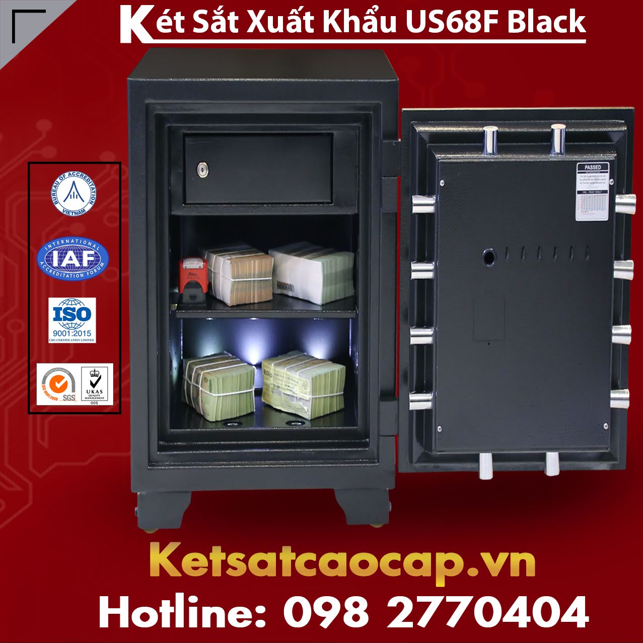 két sắt dấu vân tay Hải Phòng