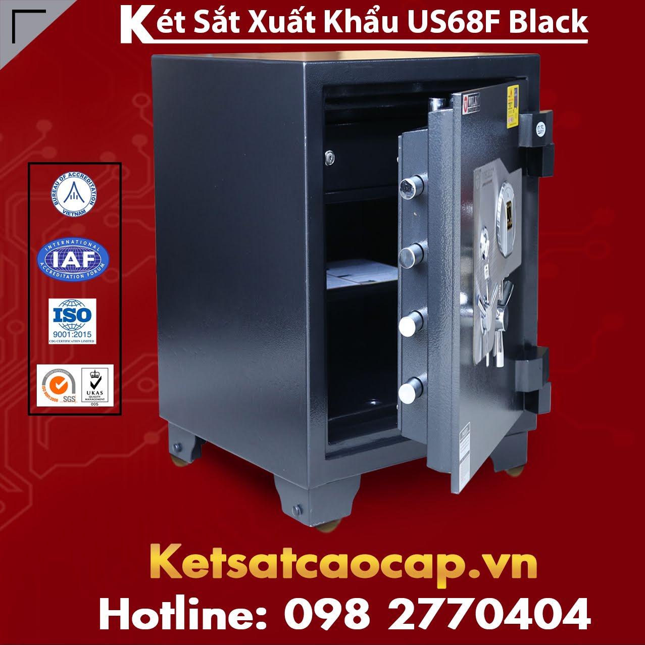 mua két sắt vân tay adel Tphcm