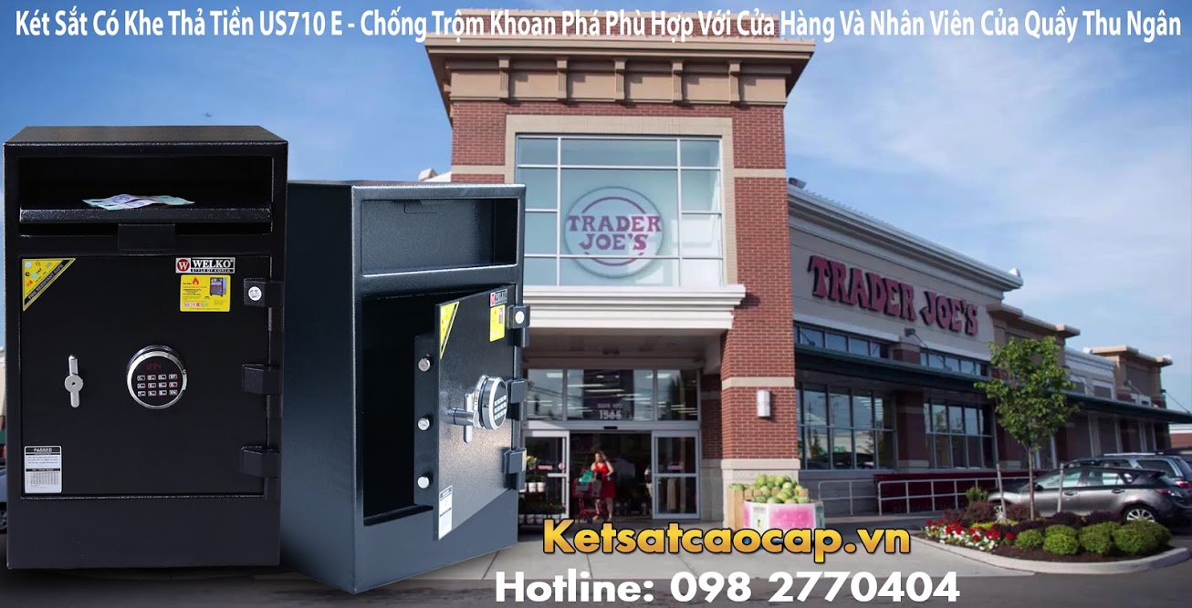 két sắt siêu thị chống trộm