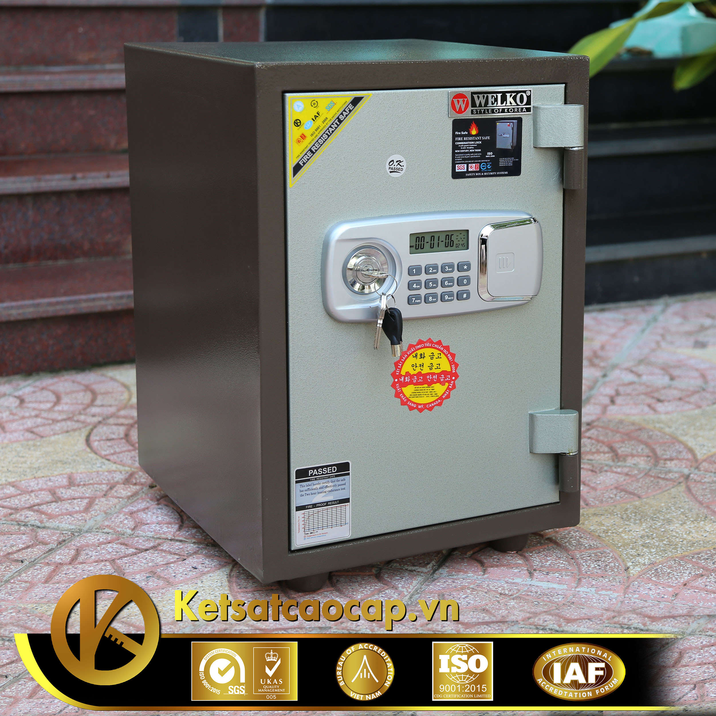 nên mua két sắt gia đình loại nào - két sắt Fireproof Safes