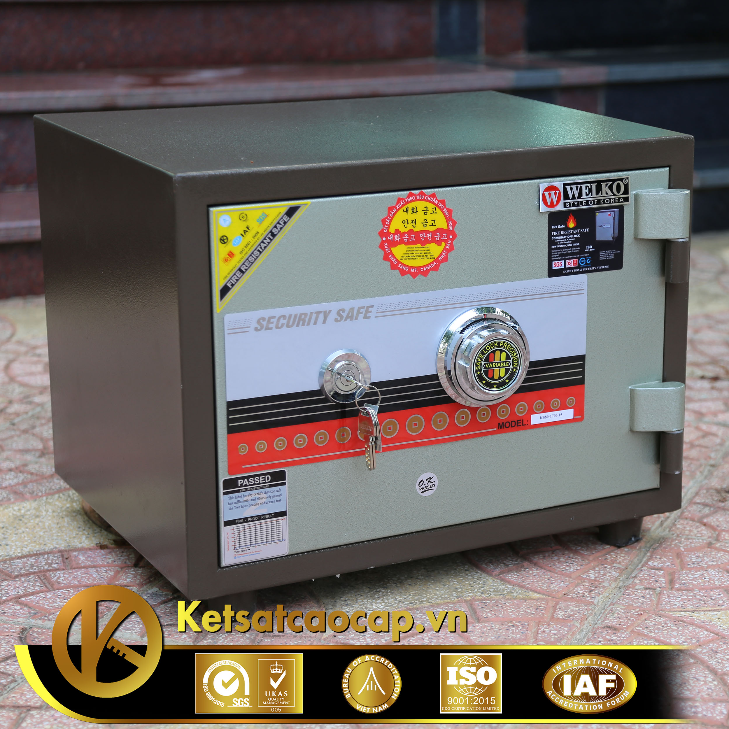 chọn mua két sắt gia đình - két sắt Fireproof Safes