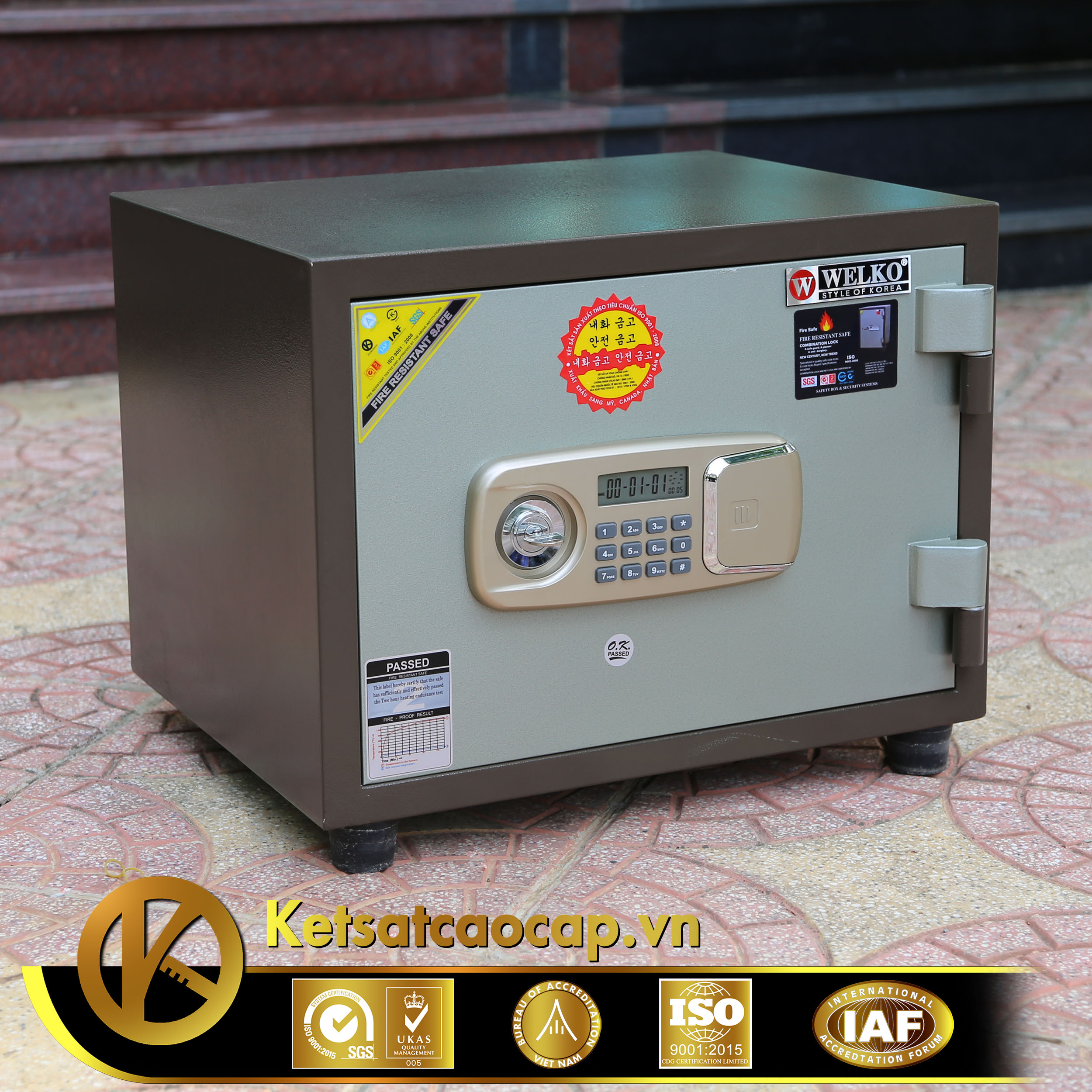 mua két sắt mini giá rẻ - két sắt Fireproof Safes
