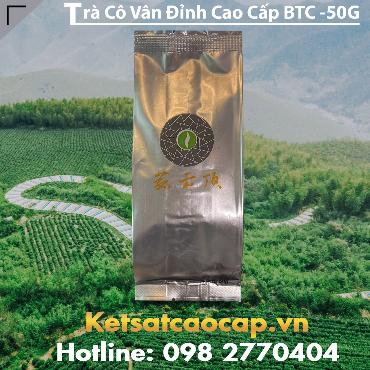 Trà Đạo Cô Vân Đỉnh Cao Cấp BTC 50G