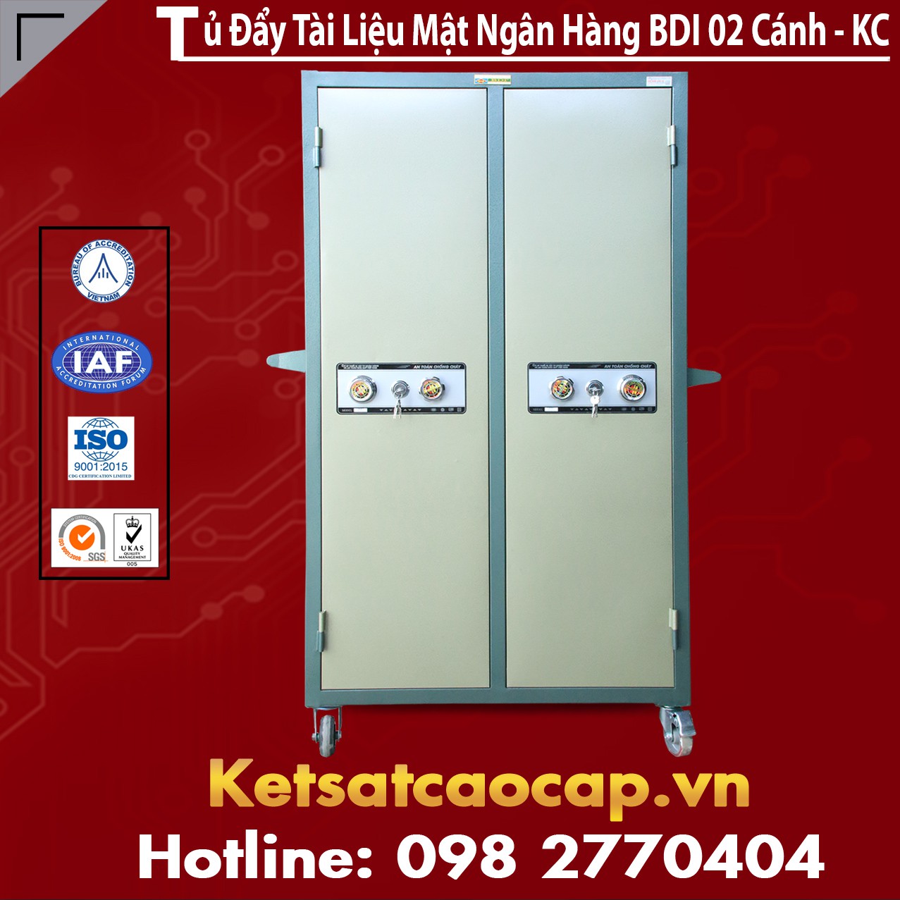 Tủ Đẩy Hồ Sơ Ngân Hàng BDI