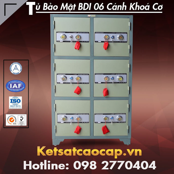 Tủ Bảo Mật BDI 06 Cánh KC