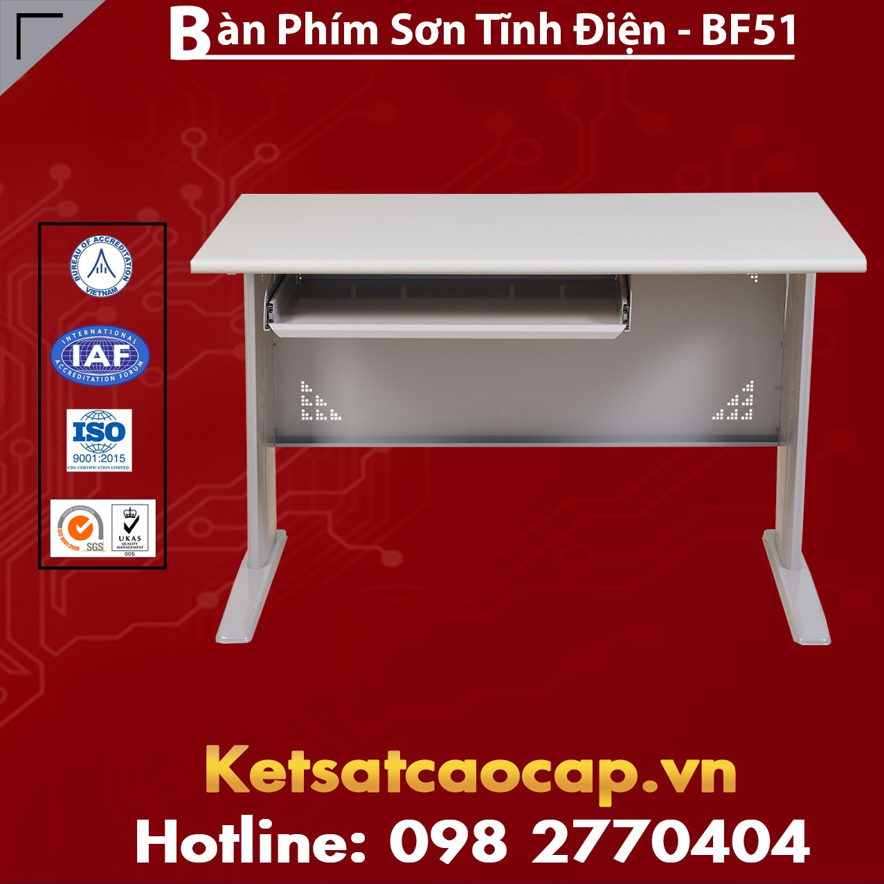 Bàn Phím Sơn Tĩnh Điện BF51