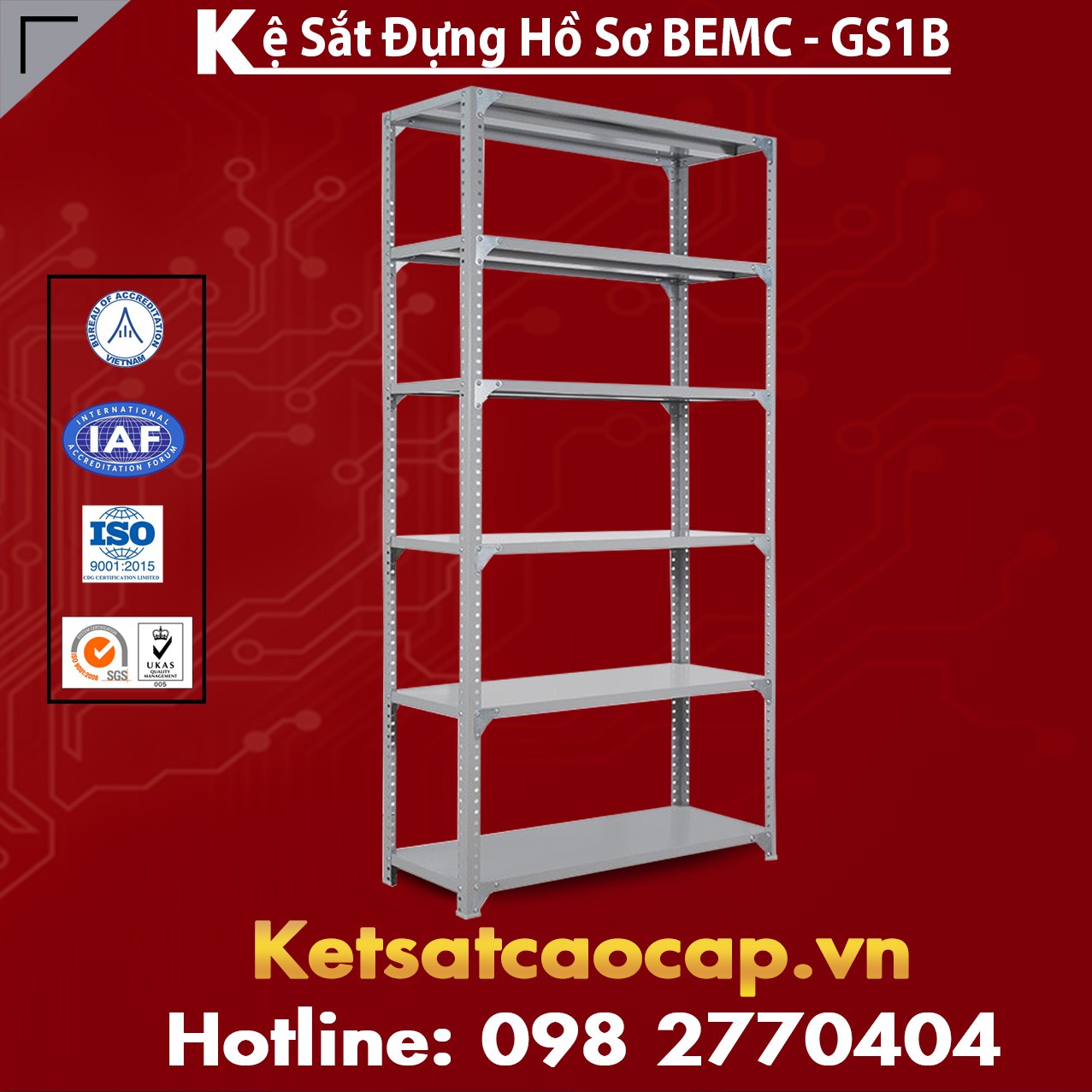 Kệ Sắt BEMC-GS1B