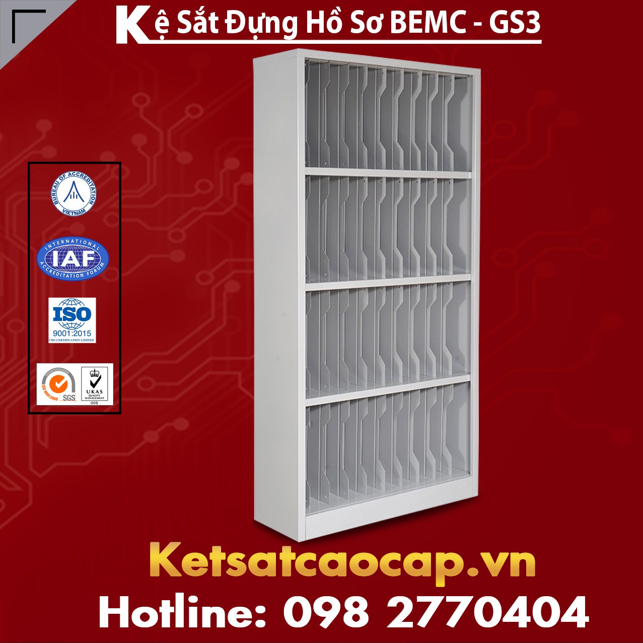 Kệ Sắt BEMC-GS3