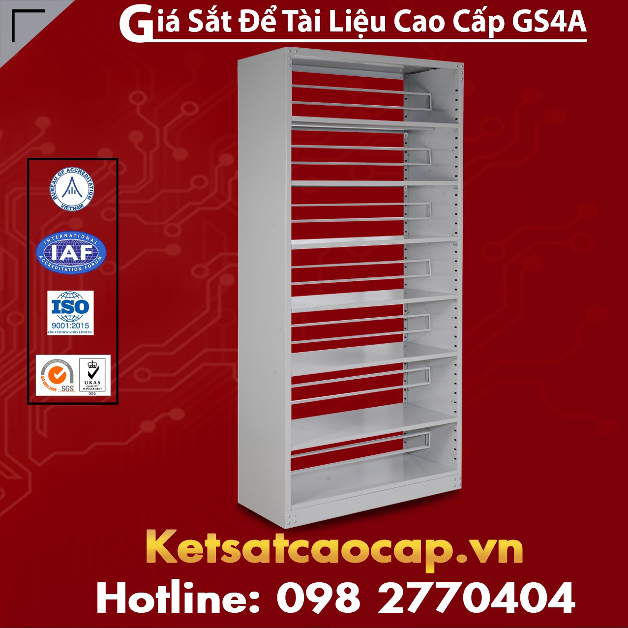 Kệ Sắt BEMC-GS4A