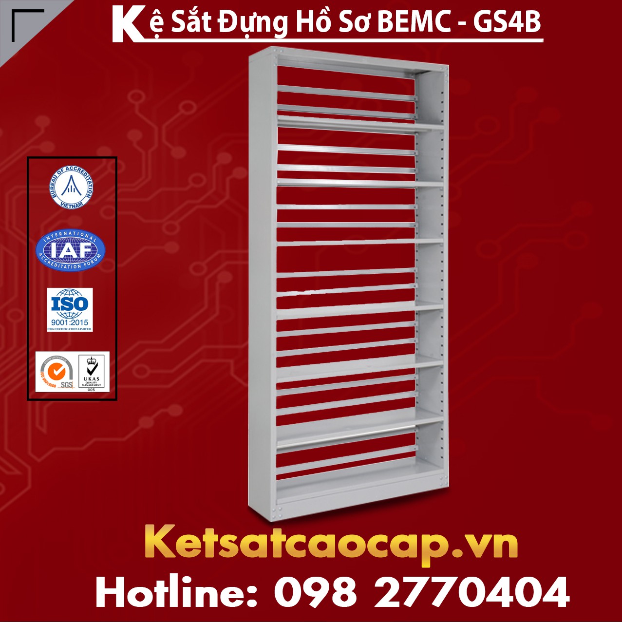 Kệ Sắt BEMC-GS4B