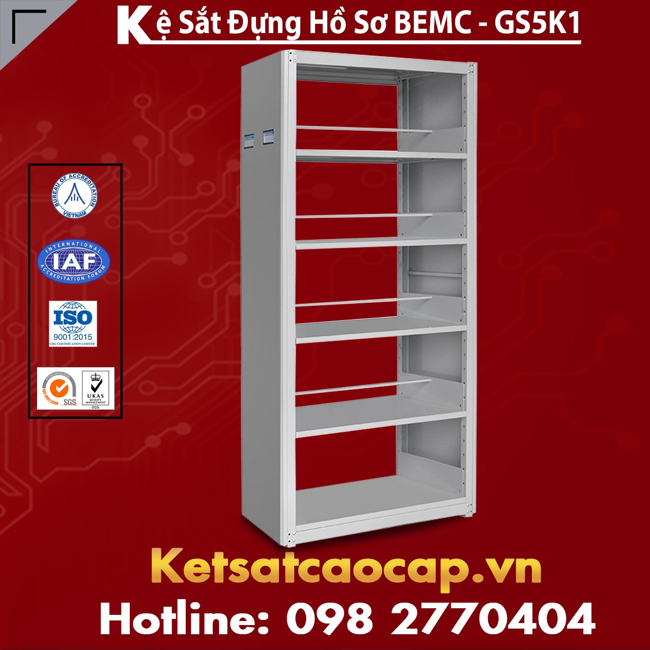 Kệ Sắt BEMC-GS5K1