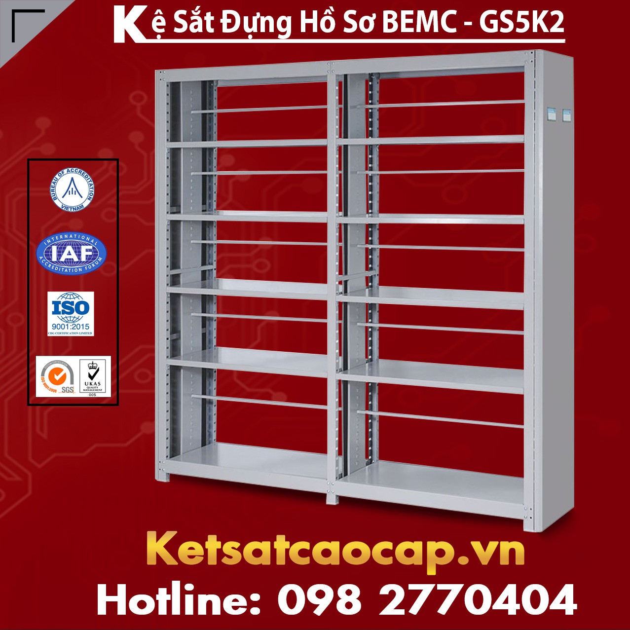 Kệ Sắt BEMC-GS5K2
