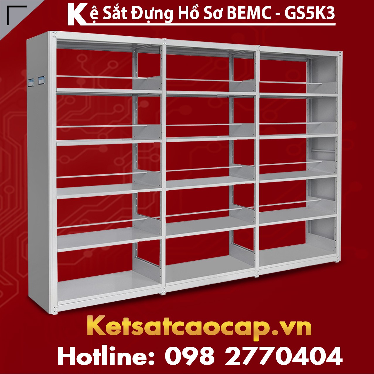 Kệ Sắt BEMC-GS5K3