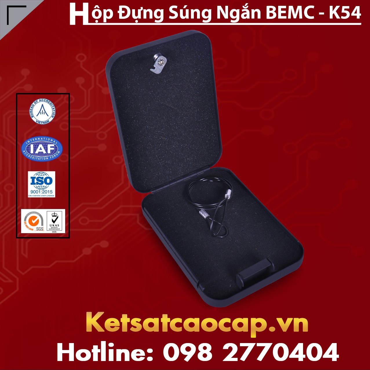 Hộp Đựng Súng Ngắn BEMC-K54