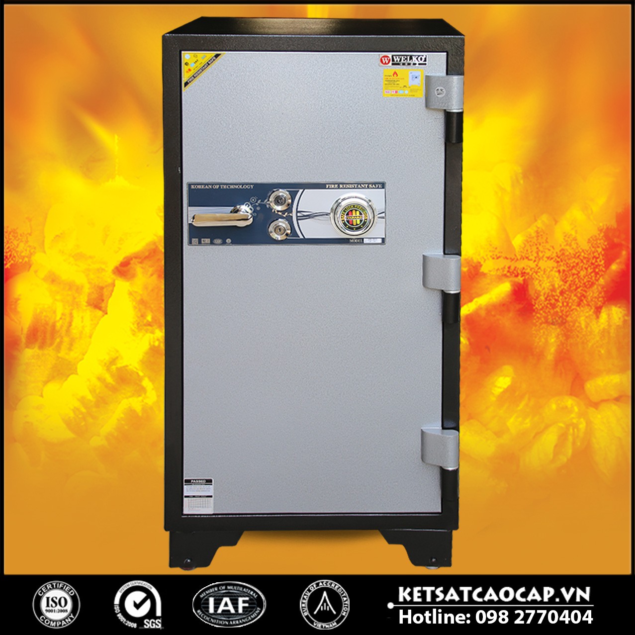Két Sắt Gia Đình WELKO LX1200 - KC