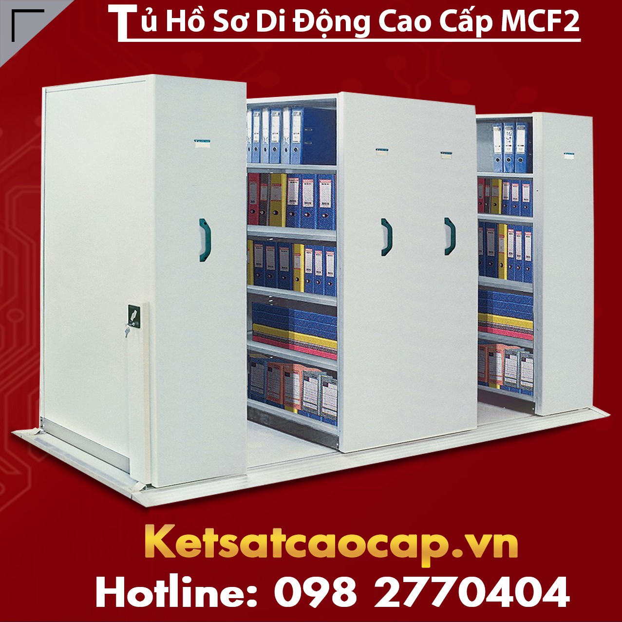 Tủ Hồ Sơ Di Động MCF2