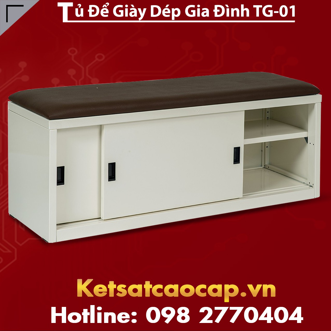 Tủ Để Giày Dép Gia Đình TG-01