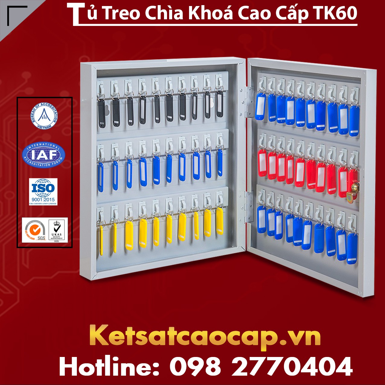 Tủ Treo Chìa Khoá