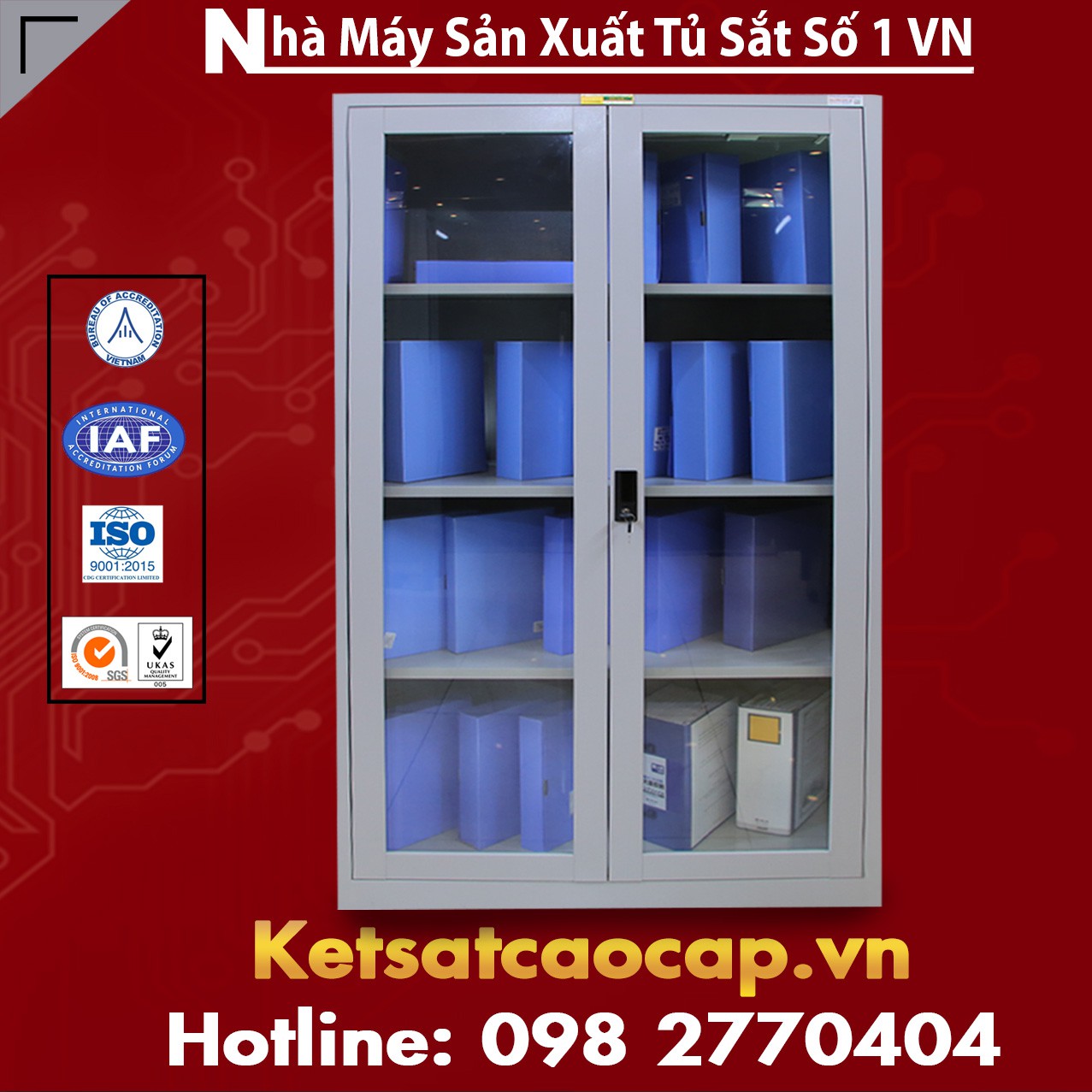 Tủ Hồ Sơ Văn Phòng TU09K2CK