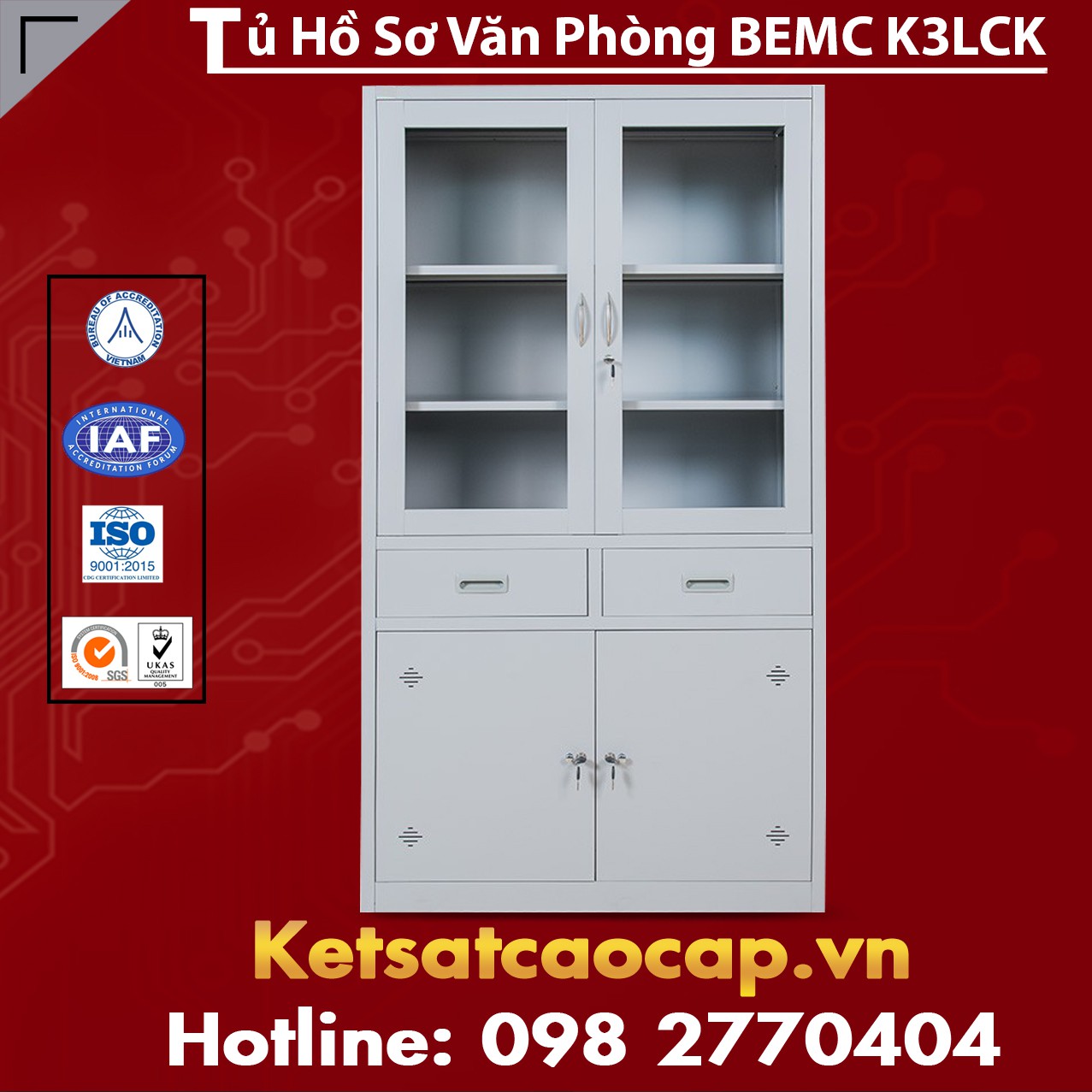 Tủ Hồ Sơ BEMC K3LCK