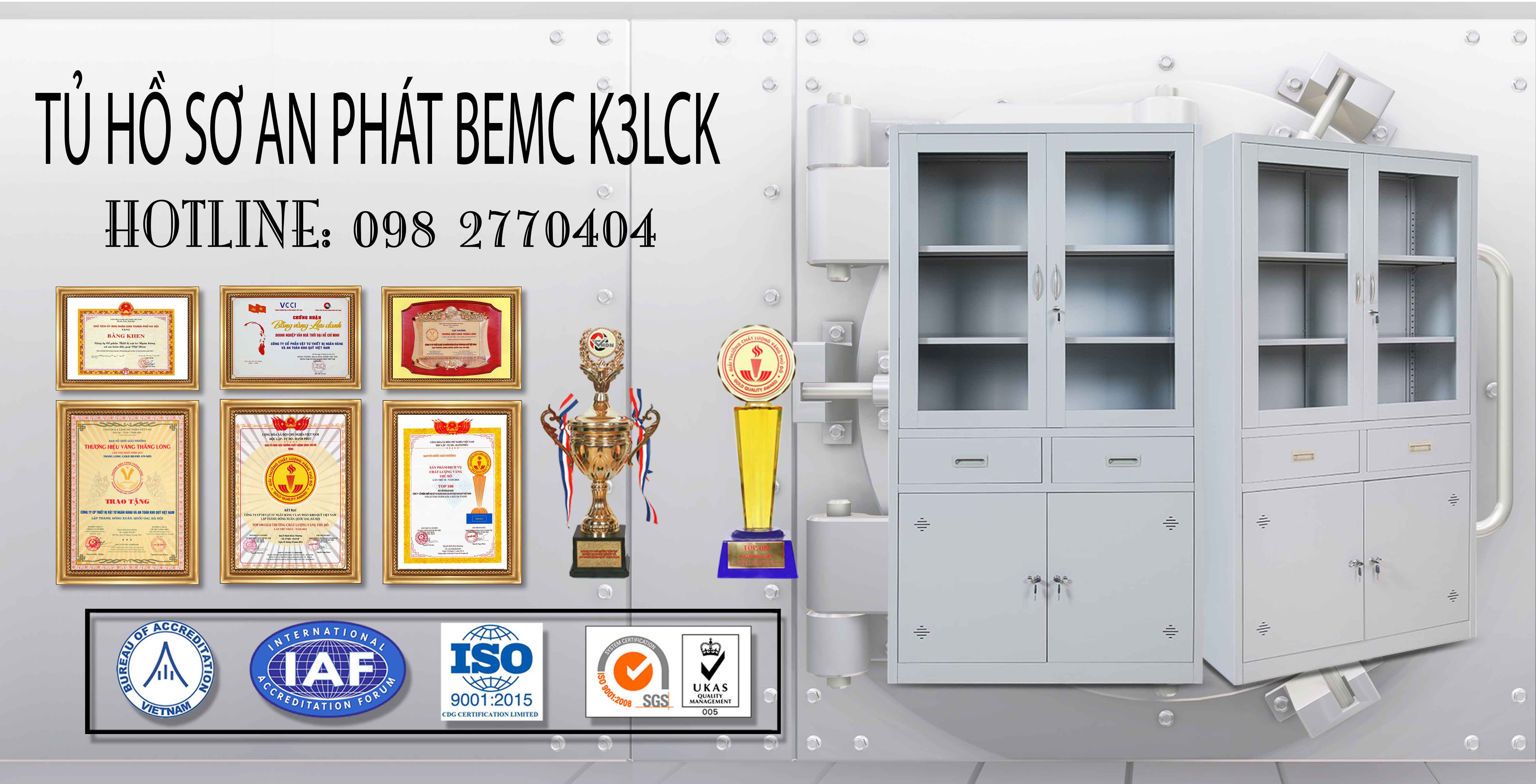 Tủ hồ sơ thép BEMC K3LCK