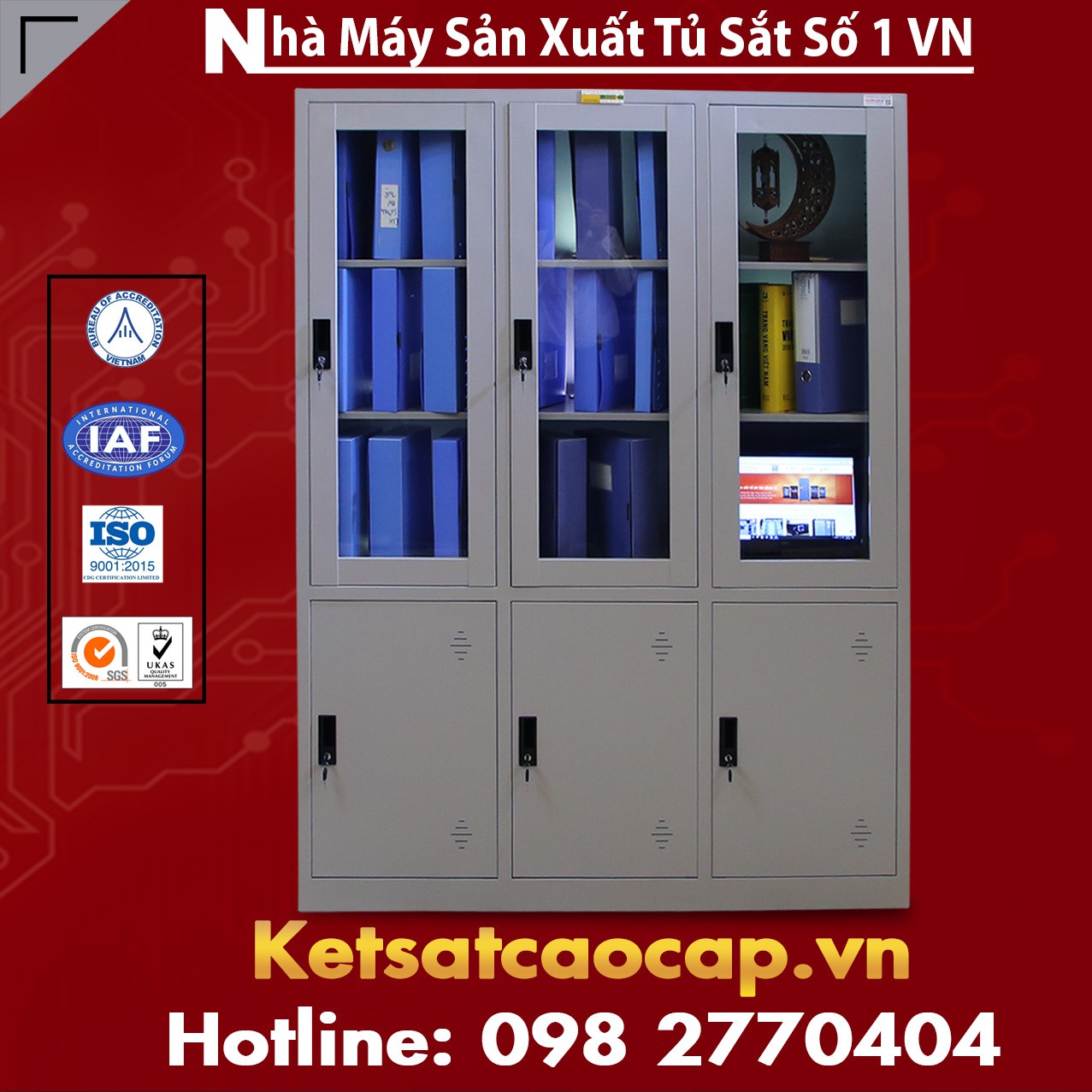 Tủ Hồ Sơ Văn Phòng TU09K7CK