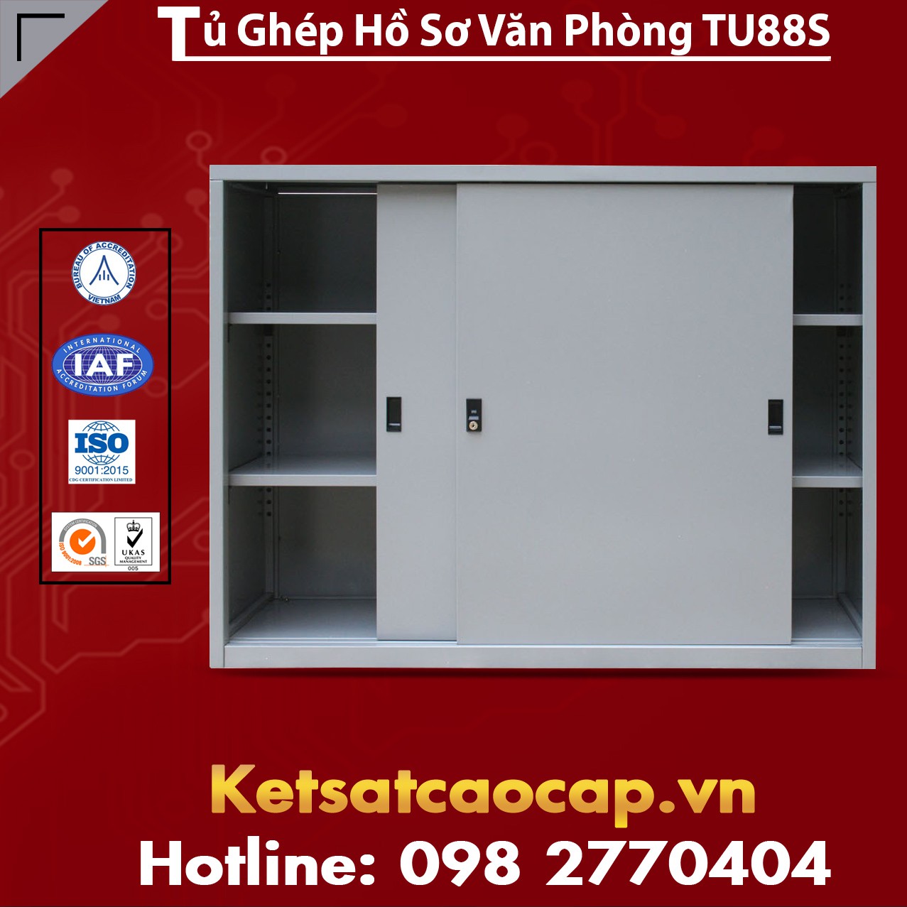 Tủ Ghép Hồ Sơ Văn Phòng TU88S