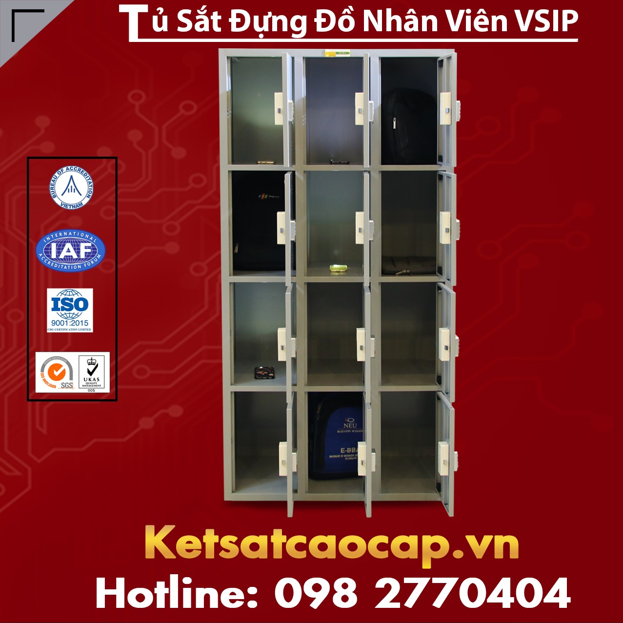 tủ ghép ô vuông