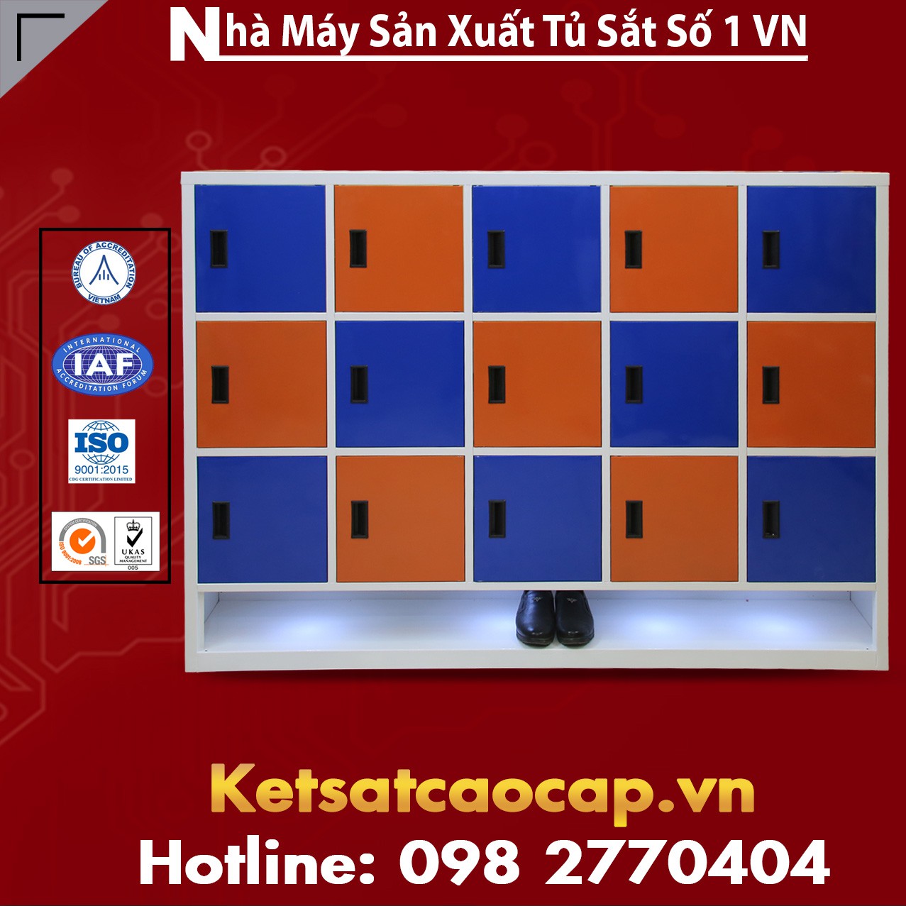 Tủ Sắt Mầm Non