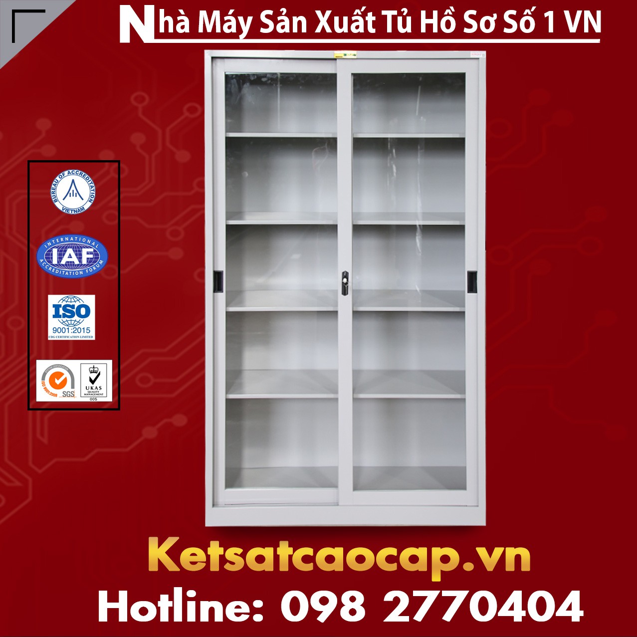 Tủ Hồ Sơ Văn Phòng TU08H