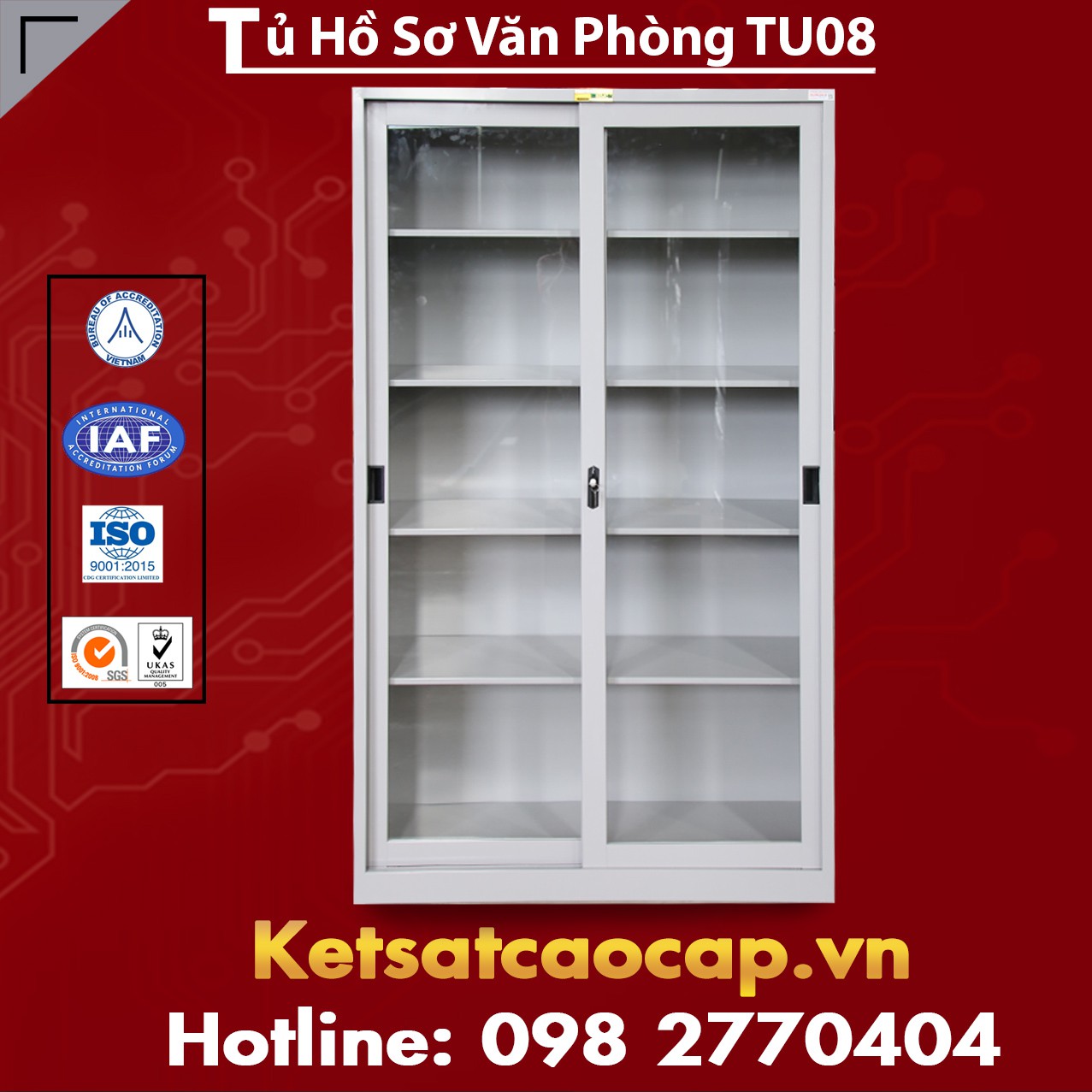 Tủ Hồ Sơ Văn Phòng TU08