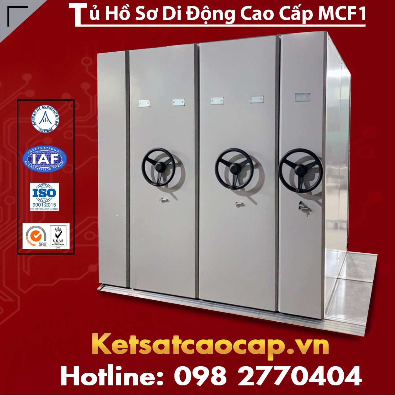 Tủ Hồ Sơ Di Động MCF1