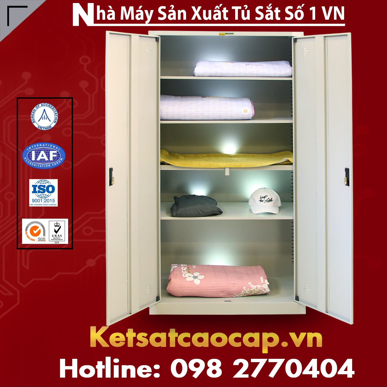 Tủ Đựng Chăn Màn Chiếu  TU09K2HT