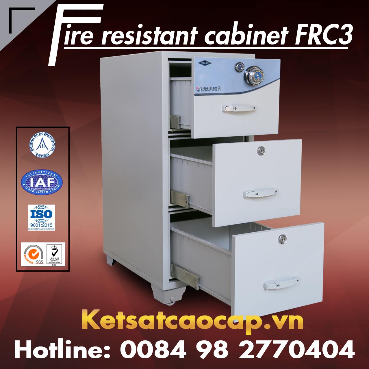 Nhà phân phôi tủ hồ sơ chống cháy