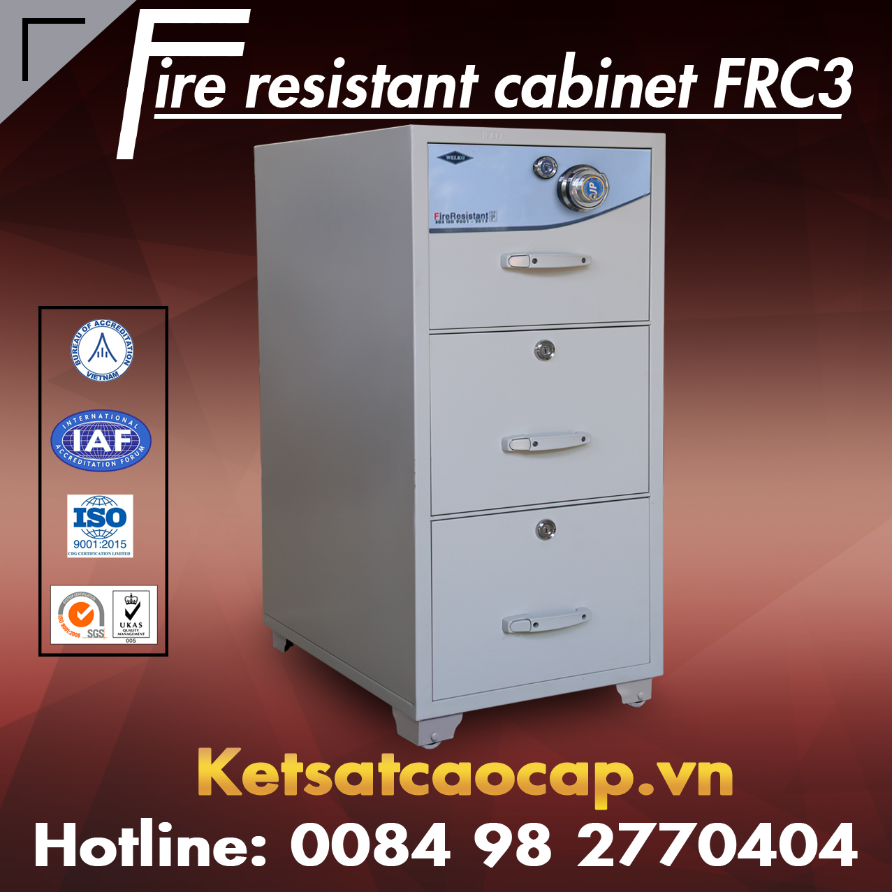 Tủ hồ sơ chống cháy tốt nhất hiện nay