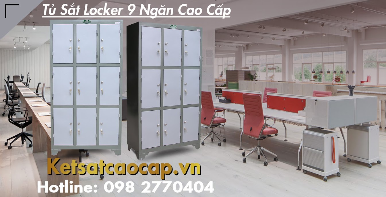 tủ locker 9 ngăn