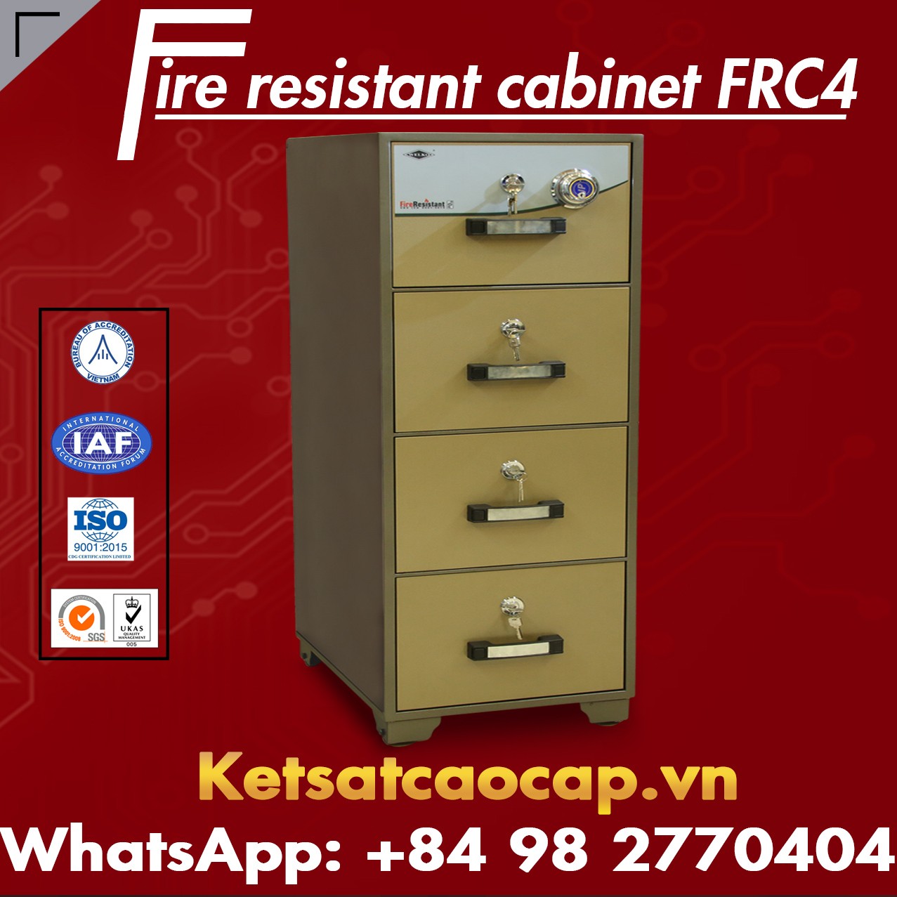 Tủ hồ sơ chống cháy uy tín tại việt nam