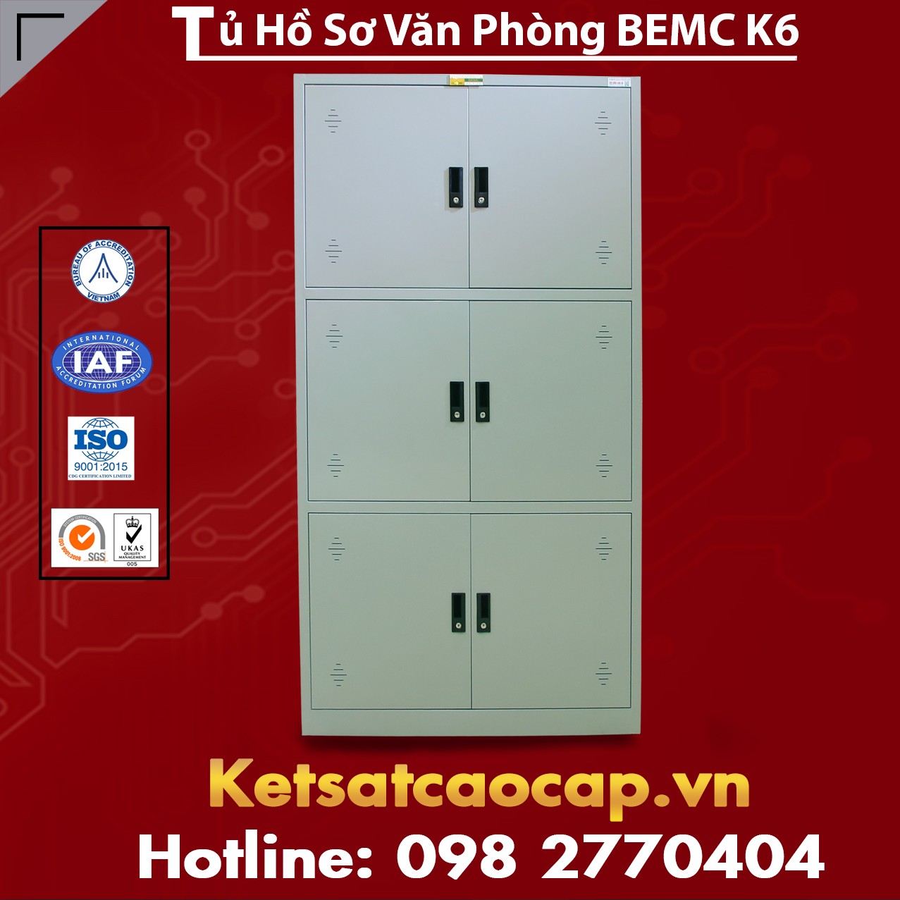 tủ hồ sơ văn phòng k6