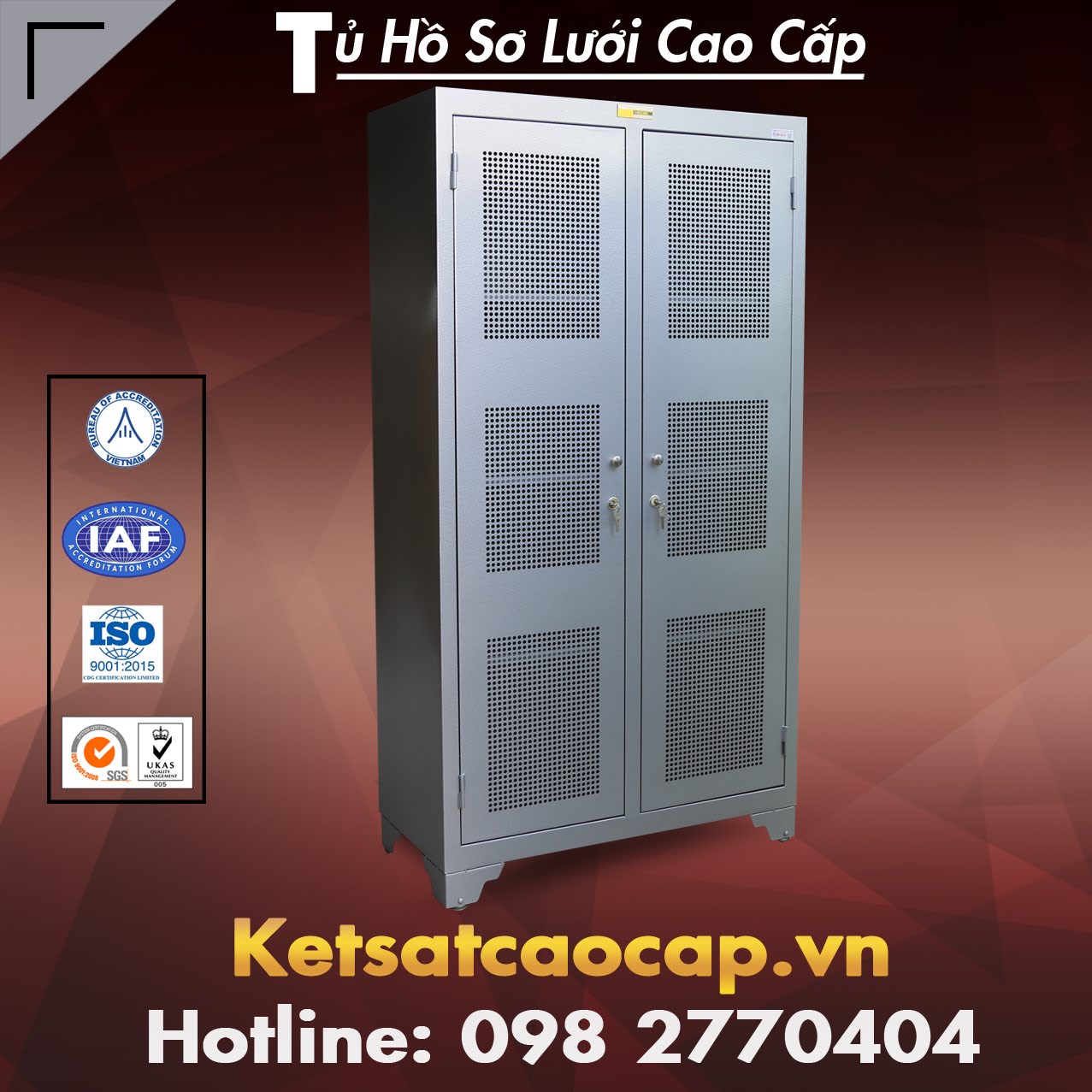 Tủ Hồ Sơ lưới chính hãng