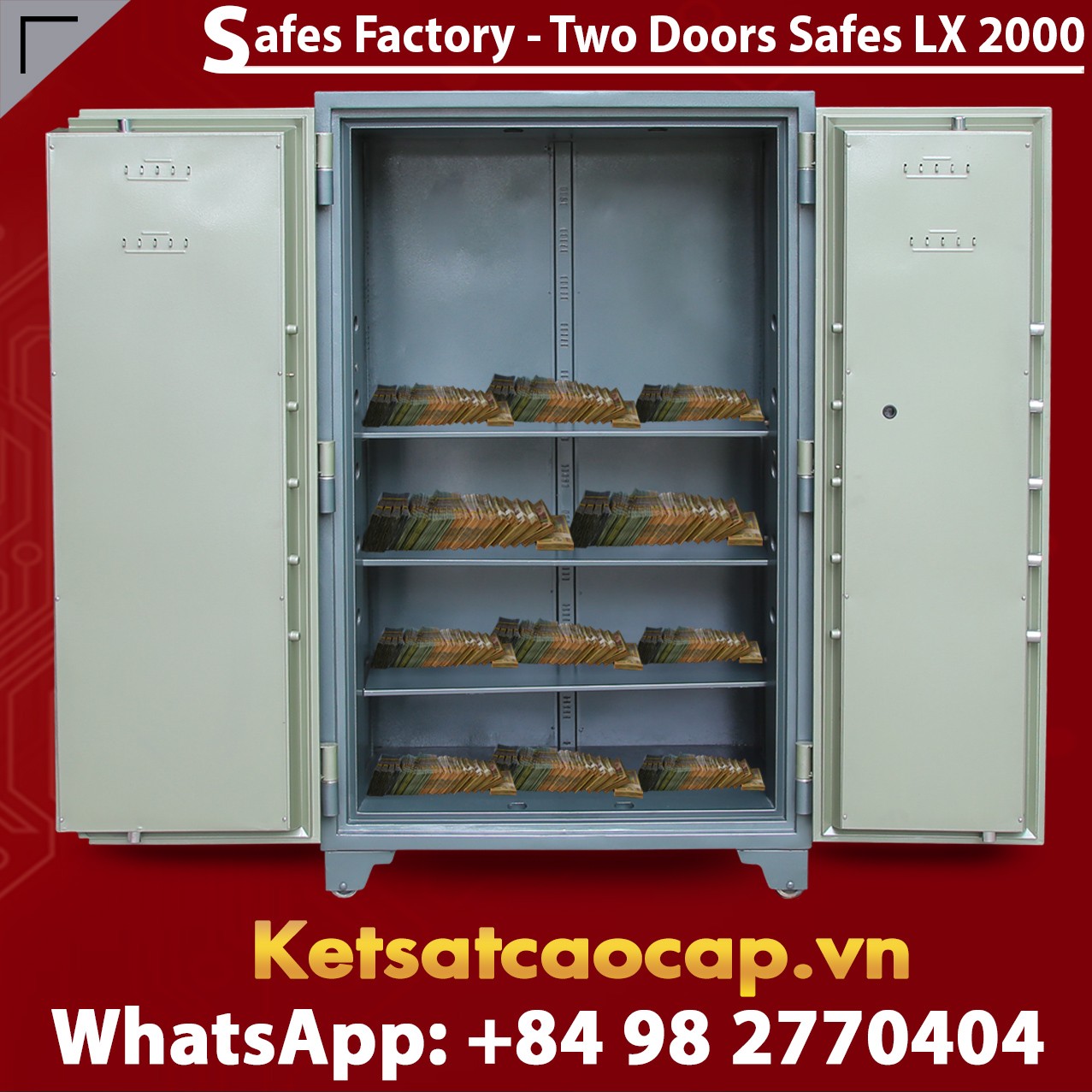 Bank Safe Suppliers - két sắt mini TP HCM xuất khẩu