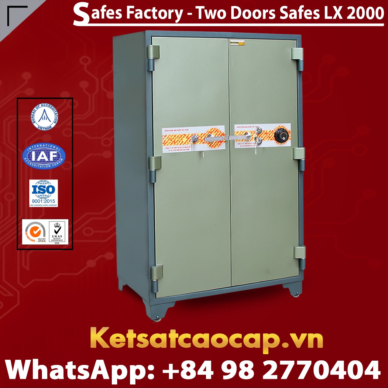 Safe Box Manufacturers - két sắt chống cháy SG bảo mật chính hãng