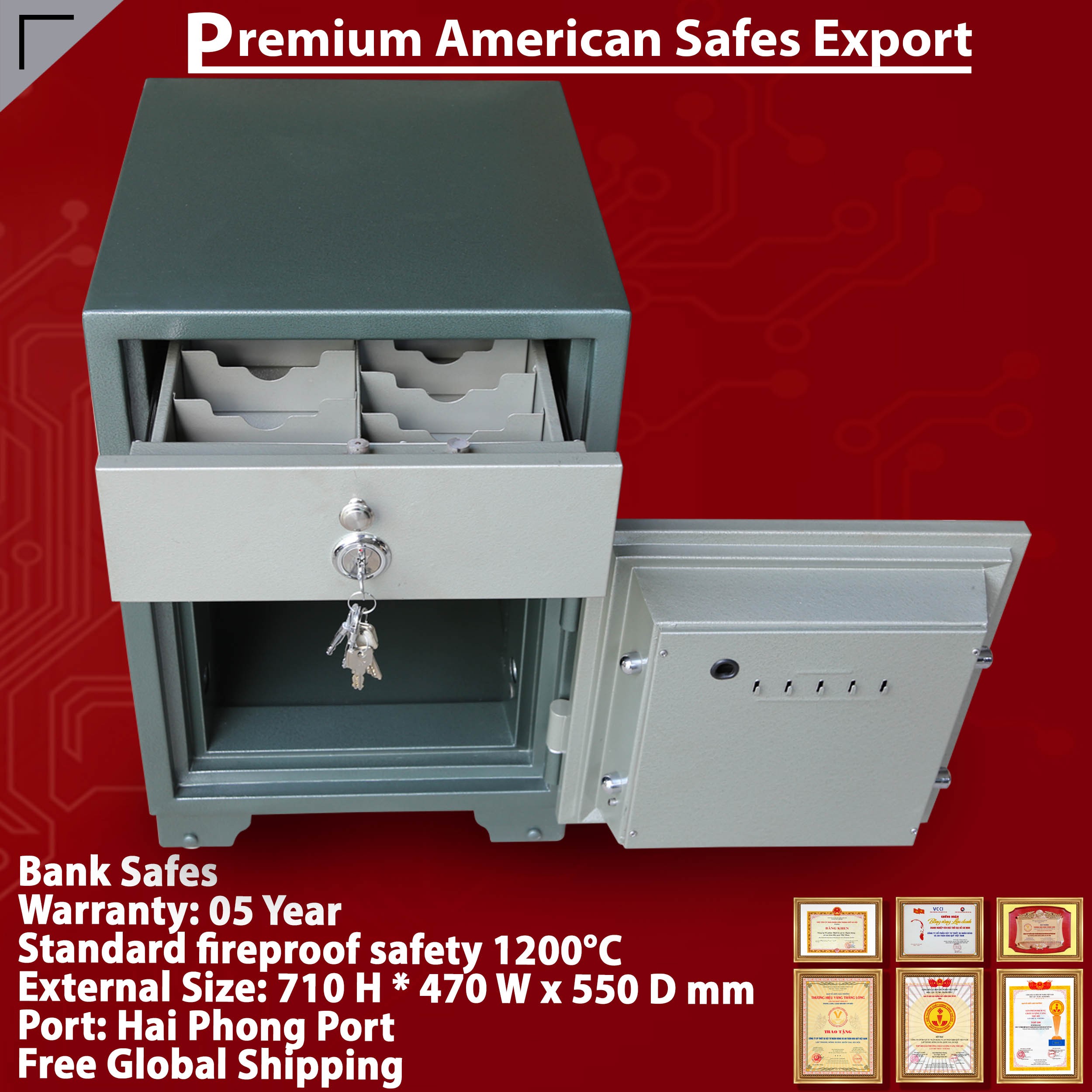 Safe Deposit Box Factory Direct & Fast Shipping‎